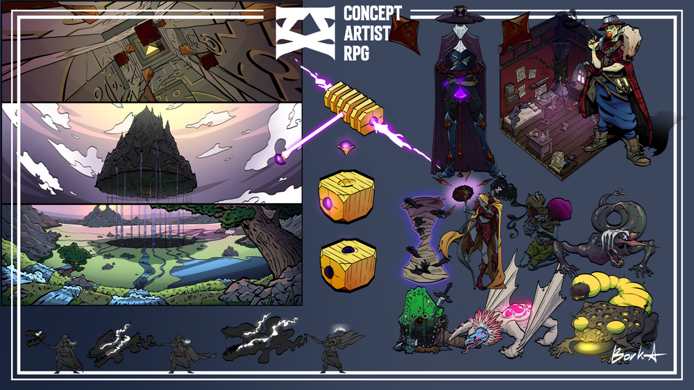 Примеры студенческих работ — графика