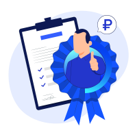 На изображении символическое обозначение успешно выполненных задач