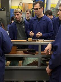 На изображении участники проекта для будущих абитуриентов «Два дня в НИТУ МИСИС»