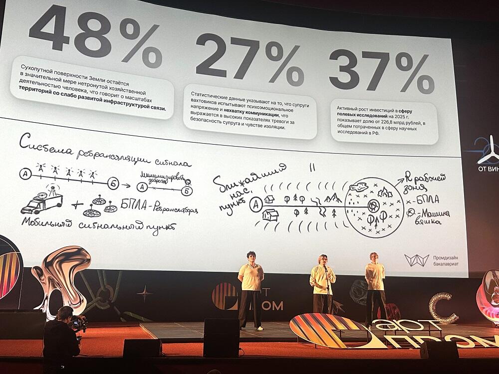 Студенты НИТУ МИСИС на сцене