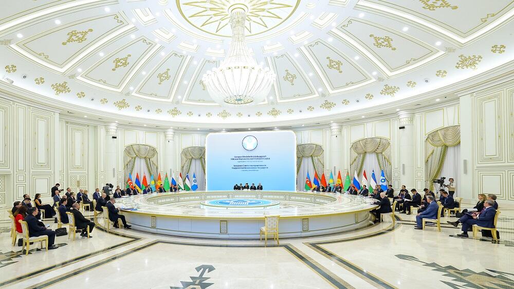 Заседание Совета глав правительств Содружества Независимых Государств в Ашхабаде